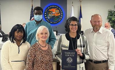 County Clerk Mary Louise Presentation to City Council