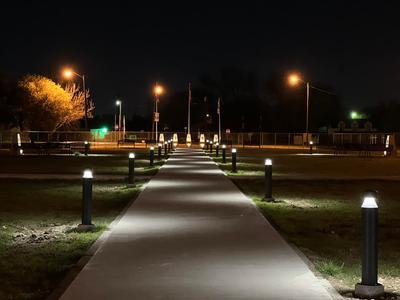 Memorial Park at Night